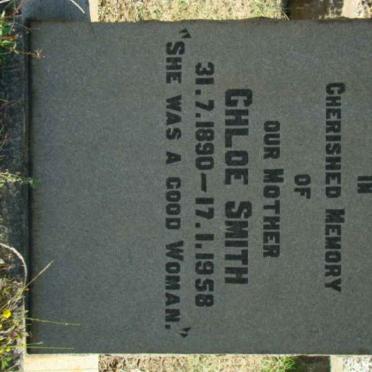 SMITH Chloe 1890-1958