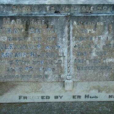 SMITH Mary Bell Gray nee MARSHALL -19?0