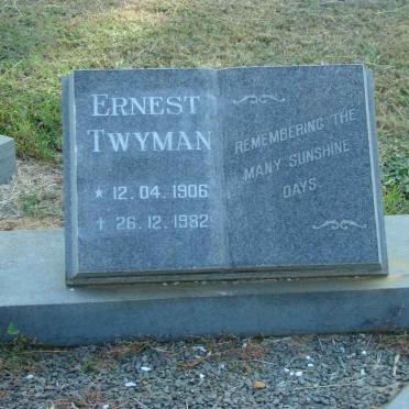 TWYMAN Ernest 1906-1982