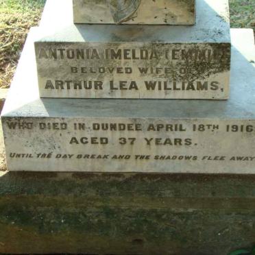 WILLIAMS Antonia Imelda -1916