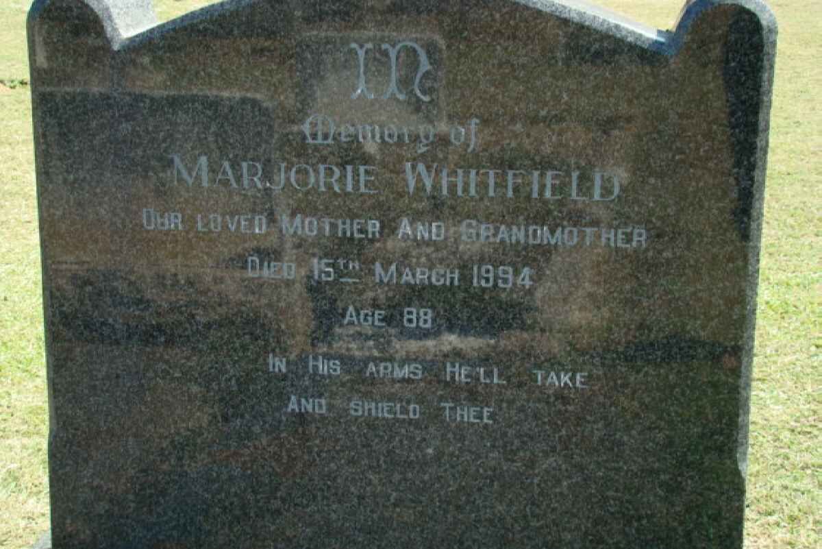 WHITFIELD Marjorie -1994