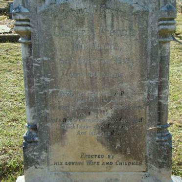 WILLIAMS Charles Francis -1918 