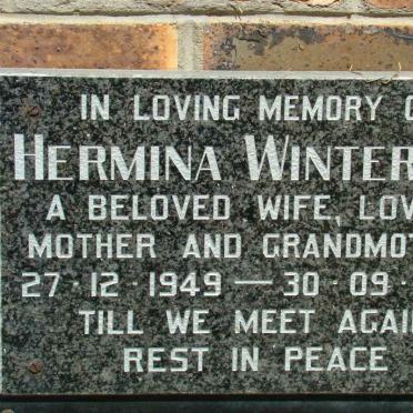 WINTERTON Hermina 1949-1997
