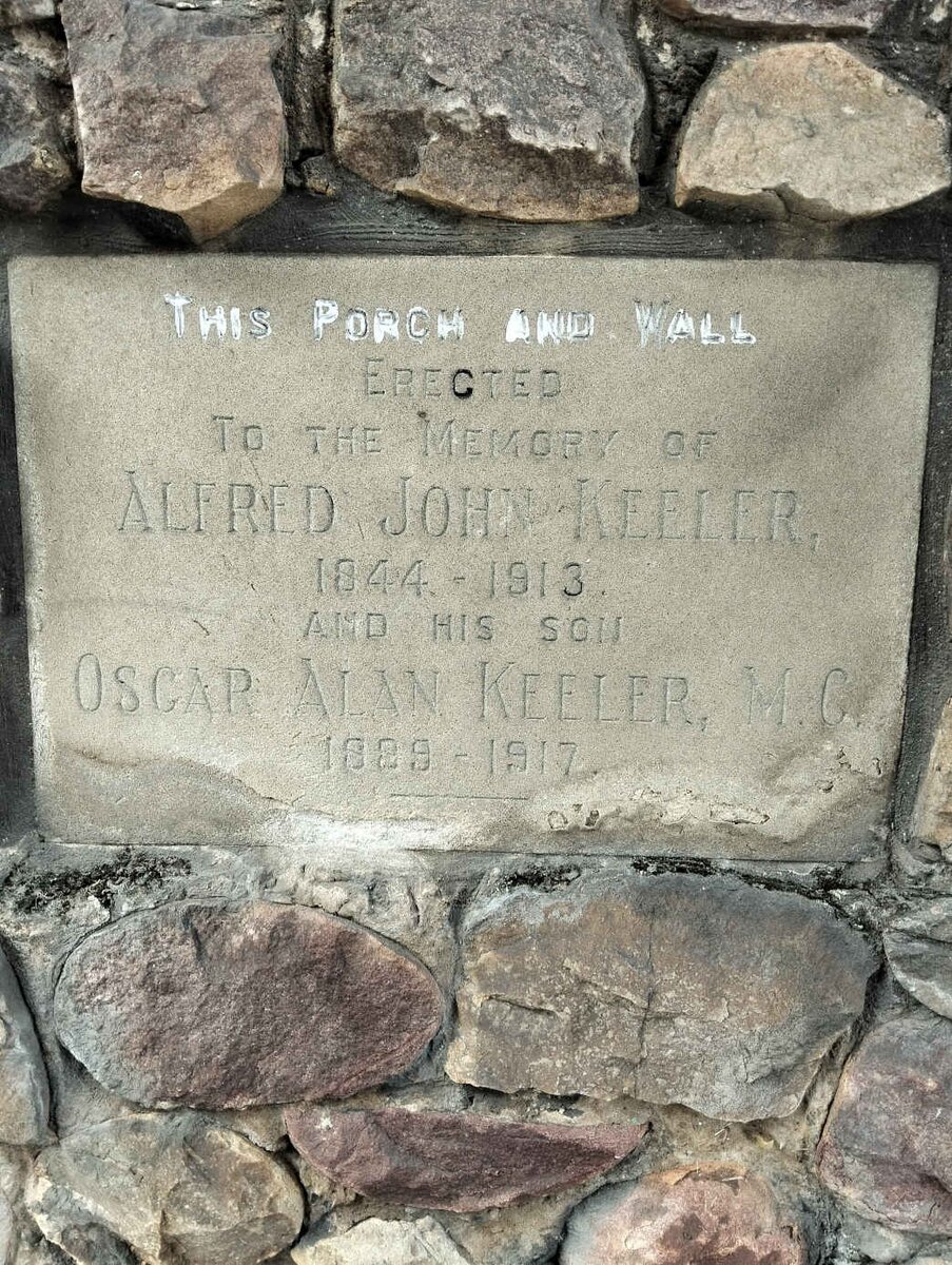KEELER Alfred John 1844-1913 :: KEELER Oscar Alan 1899-1917