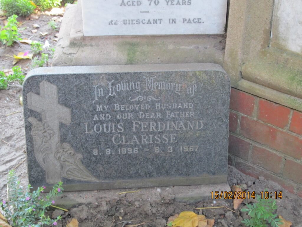 CLARISSE Louis Ferdinand 1896-1967