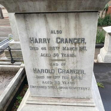 GRANGER Harry -1911 :: GRANGER Harold -1963