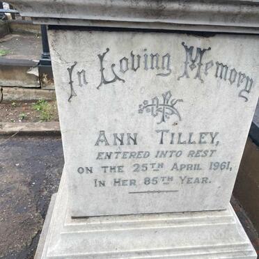 TILLEY Ann -1961