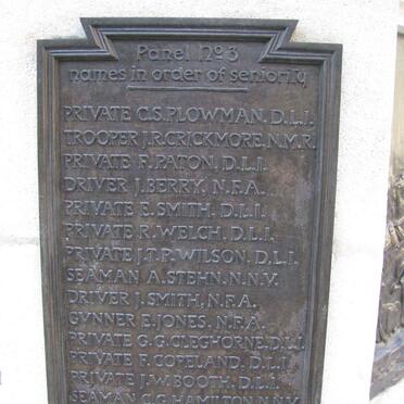 Panel 12-3 : Names in order of seniority