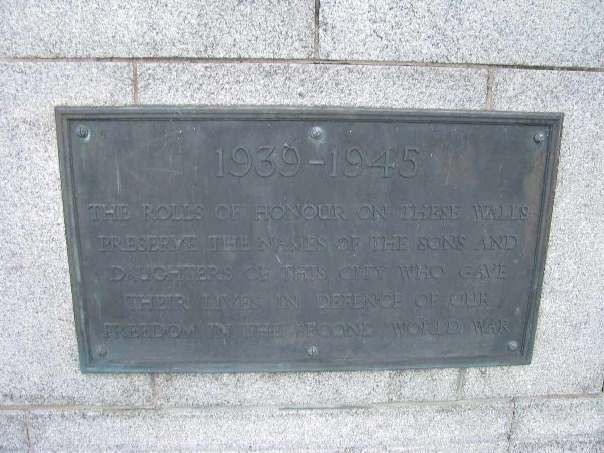 1. Rolls of Honour : WW II : 1939-1945