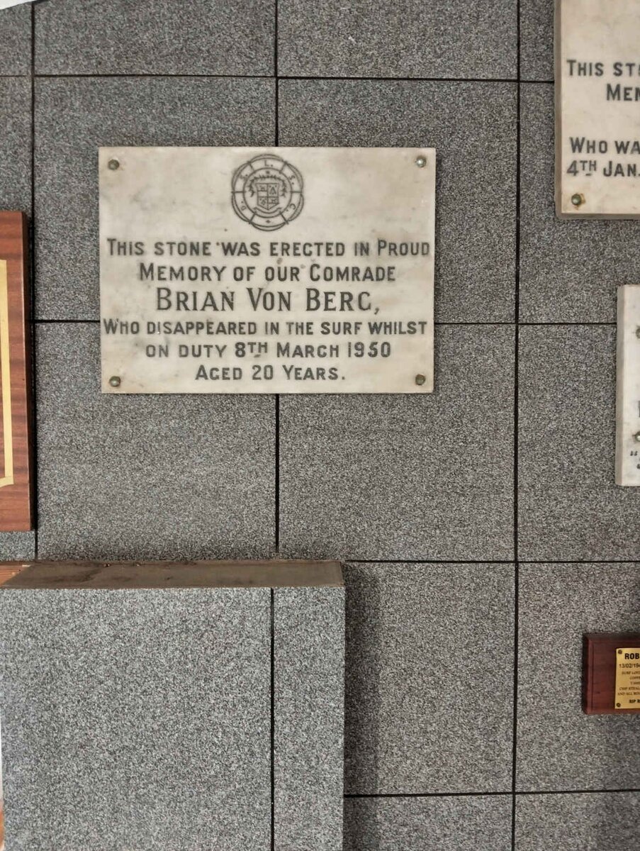 BERG Brian, von -1950