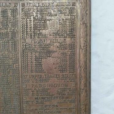 13. TO THE ETERNAL HONOUR AND UNDYING MEMORY OF THE GALLANT MEN OF THE HRM OF JOHN DICKINSON AND CO WHO GAVE THEIR LIVES FOR THEIR COUNTRY IN THE GREAT WAR 1914-1918_5