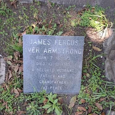 ARMSTRONG James Fergus Iver 1913-1985