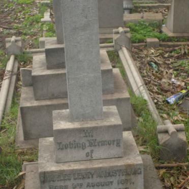 ARMSTRONG Charles Lekey 1871-1917