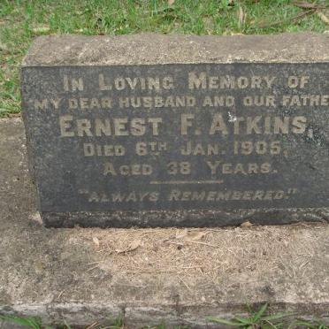 ATKINS Ernest F. -1905