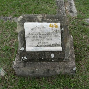 ANDERTON James E. -1905