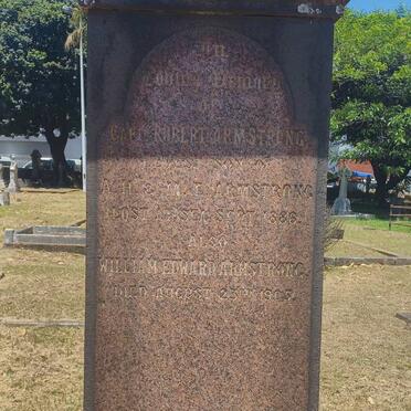 ARMSTRONG Robert -1886 :: ARMSTRONG William Edward -1905