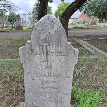 ATWILL John -1895 :: HODGSON Ernest -1895