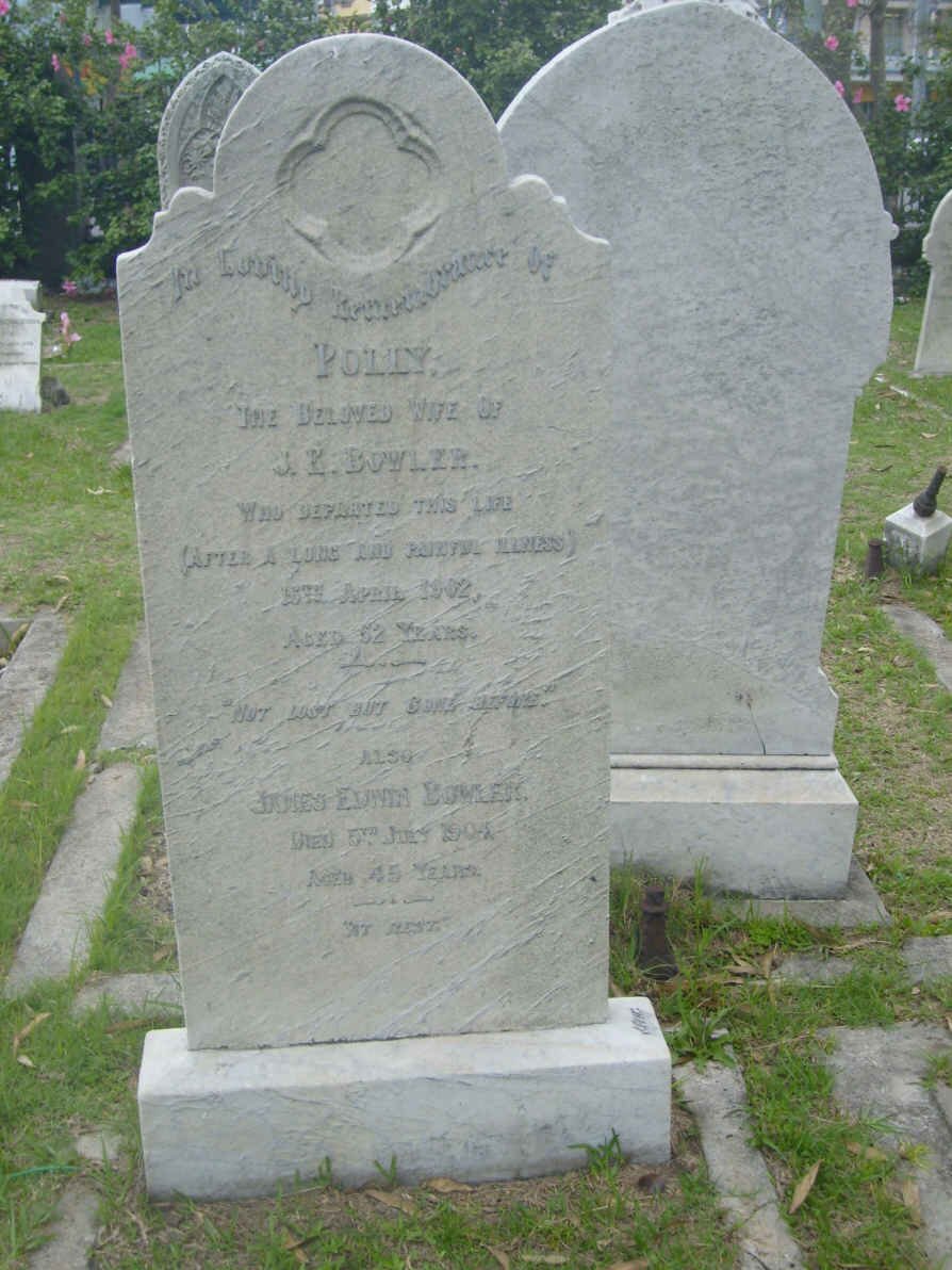 BOWLER James Edwin -1904 &amp; Polly -1902