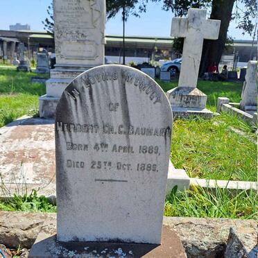 BAUMANN Herbert Ch.C. 1889-1888