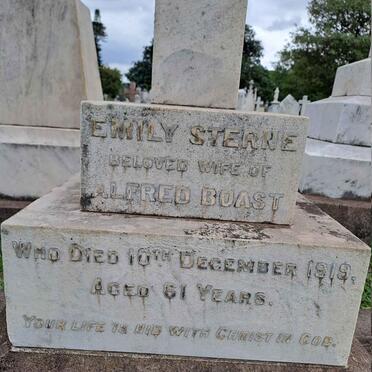 BOAST Emily Sterne -1919