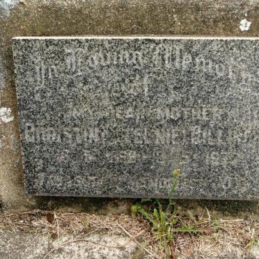 BILLINGE Chaiston 1898-1932