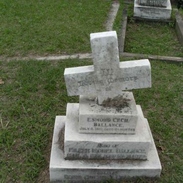 BALLANCE Esmond Cecil -1911:: BALLANCE Eileen Isobel -1910 :: BALLANCE ?