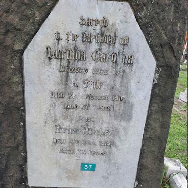 BULLER Richard -1919 & Lurinda Carolina -1916