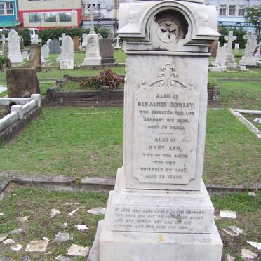 BOWLEY Benjamin -1886 &amp; Mary Ann -1887