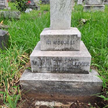 BAUDIN Eva Marie nee OLIVIER -1922