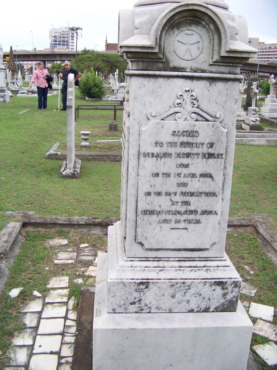 BOWLEY Benjamin Blewitt 1852-1881