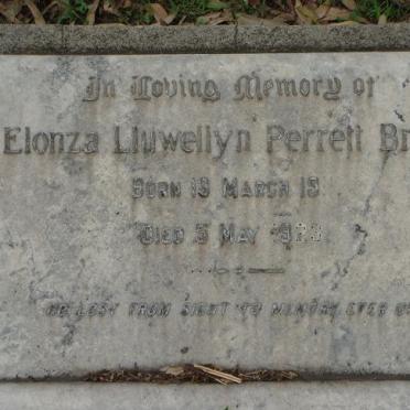 BRYAN Elonza Lluwellyn Perrett 1911-1923
