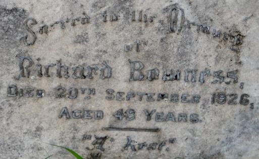 BOWNESS Richard -1926