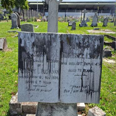 BUCHANAN John -1924 & Florence Lydia -1947
