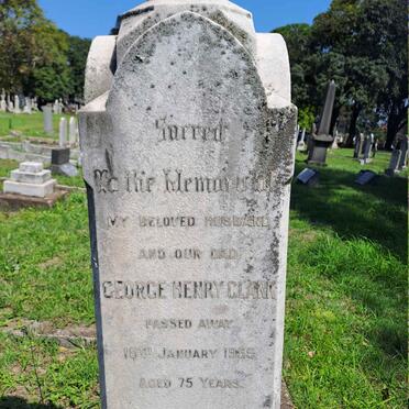 CLARK George Henry -1955 & Alice May -1982  _1