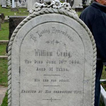 CRAIG William -1898