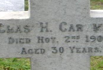 CARTHEL Chas H. -1900