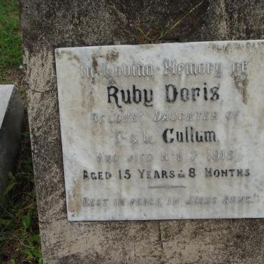 CULLUM Ruby Doris -1919