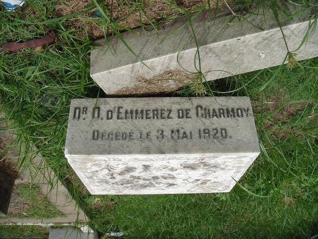 CHARMOY Oscar D’Emmerez, de -1920