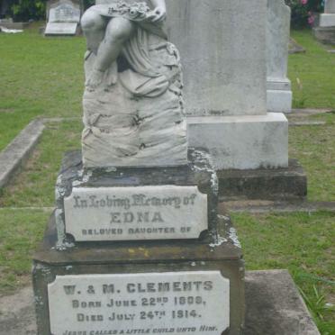 CLEMENTS Edna 1909-1914