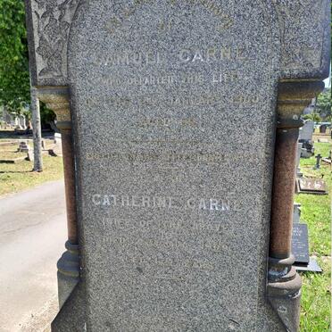 CARNE Samuel -1900 & Catherine -1909