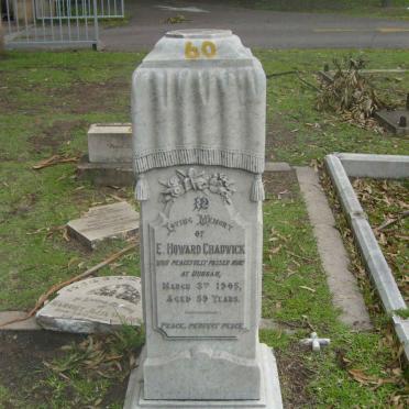 CHADWICK E. Howard -1905