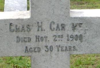 CARTHEL Chas H. -1900