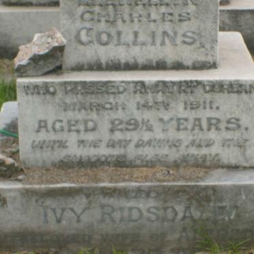 COLLINS Charles -1911 :: RIDSDALE Ivy