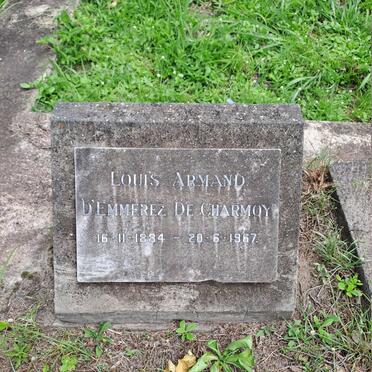 CHARMOY Louis Armand D'Emmerez, de 1884-1967