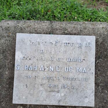 COUCHMAN Sarah Ann -1922