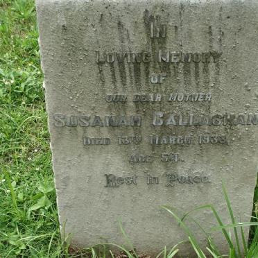 CALLAGHAN Susanah -1938