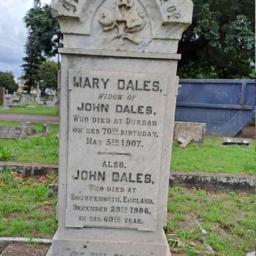 DALES John -1906 & Mary -1907