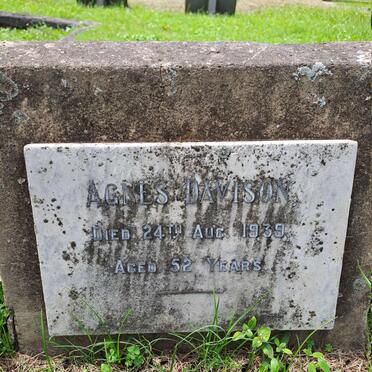 DAVISON Agnes -1939 