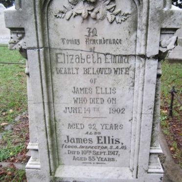 ELLIS James -1917 &amp; Elizabeth Emma -1902