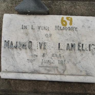 ELLIS Oliver Hiram -1918